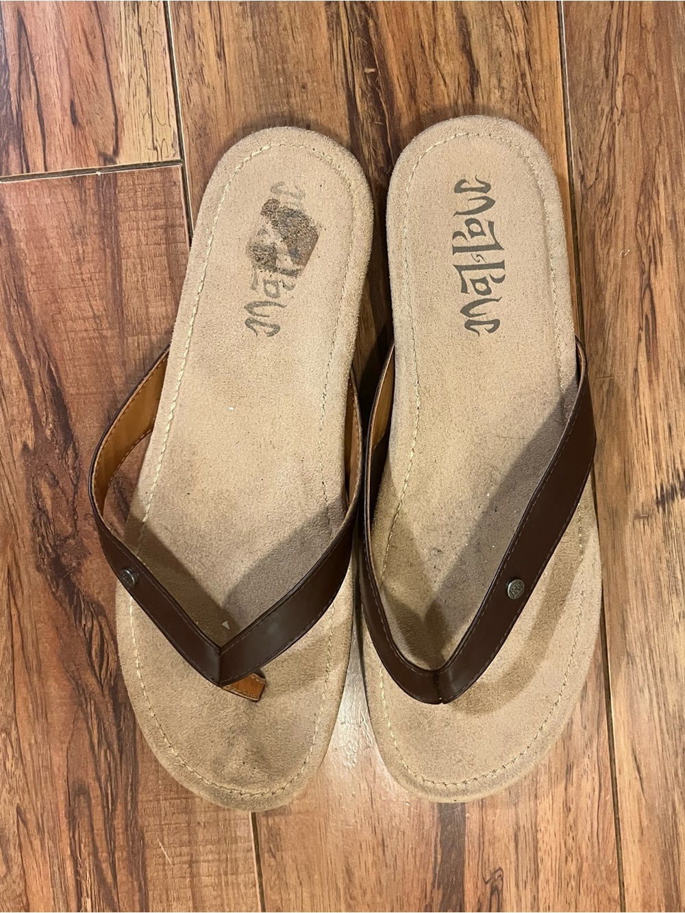 Malibu Brown Men's Flip-Flop Sandals